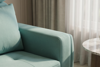 Aqua L-shaped Sofa