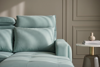Aqua L-shaped Sofa