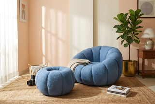 Cloud Blue Halo Chair