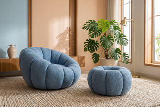 Cloud Blue Halo Chair