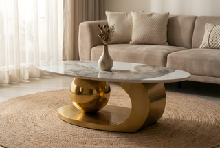 Gild Marble Table