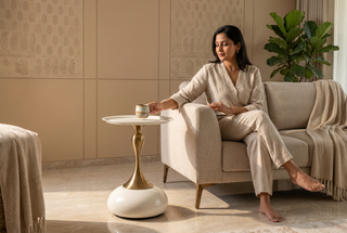 Ivory Side Table