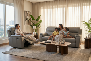 Serein Recliner Sofa - 3+1 Seater
