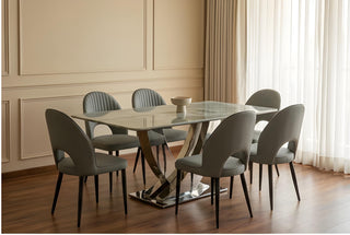 Veris 6 Seater Dining Set