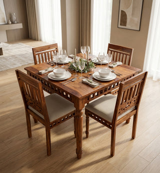 Invara 4 Seater Dining Set