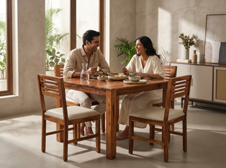 Quora 4 Seater Dining Set