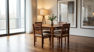 Invara 4 Seater Dining Set