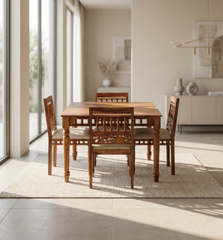 Invara 4 Seater Dining Set