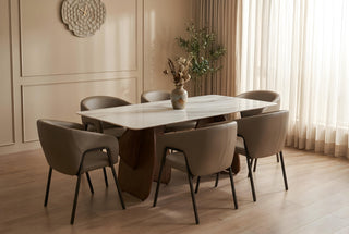 Carve 6 Seater Dining Set
