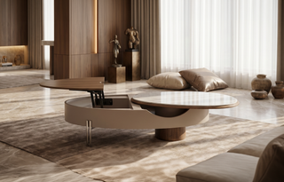 Orbit Marble Table