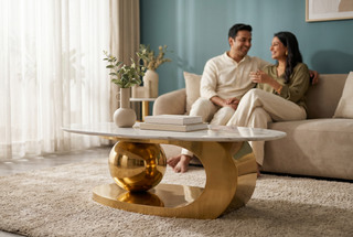 Gild Marble Table