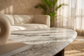 Curve Marble Table