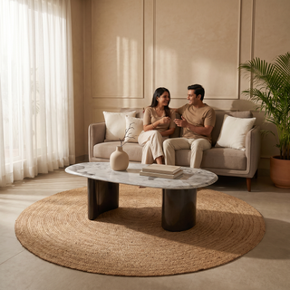Curve Marble Table