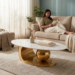 Gild Marble Table