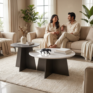 Linea Marble Table